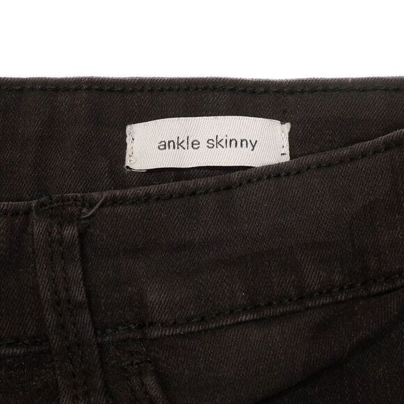 Social Standard Sanctuary Ankle Skinny Jeans Size 8 Black Camouflage 29x25.5 - Picture 8 of 12